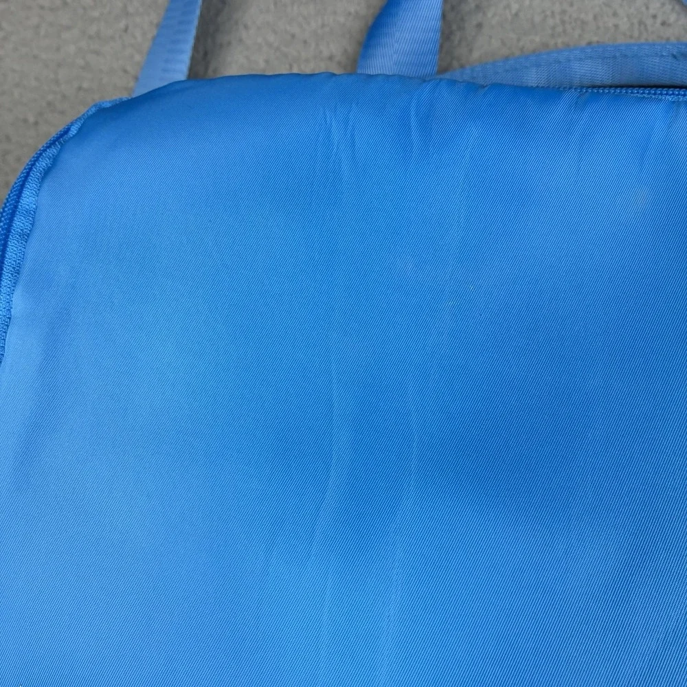 The Foldie 40L Travel Bag Carry On Expandable Azure Blue Weekender Tote NWT